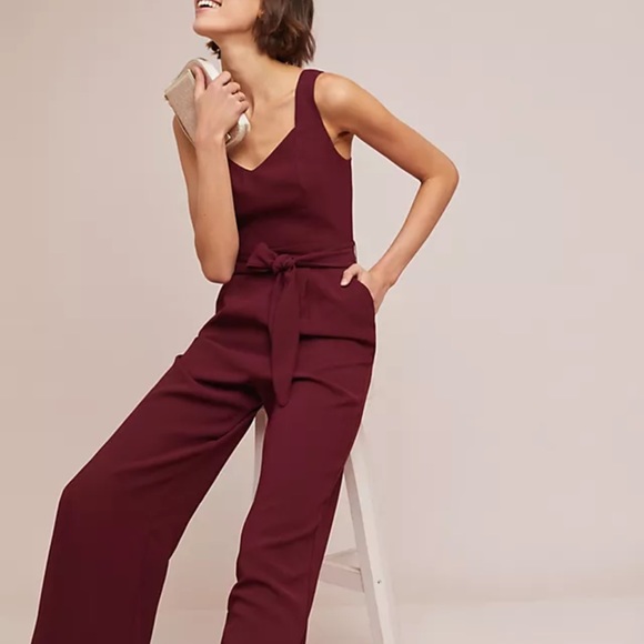 Anthropologie NWT The Essential Jumpsuit Size 0 - Picture 2 of 4